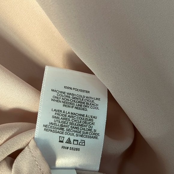 Baby Pink Express Flutter Sleeve Blouse, Small NWT - Picture 5 of 5